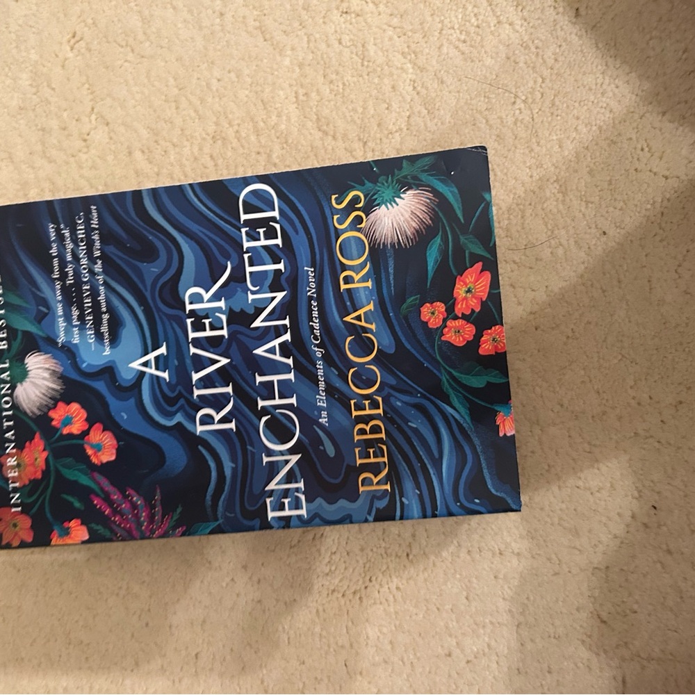 A River Enchanted by Rebecca Ross - Blue Cover